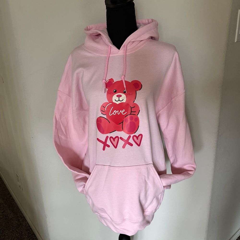 Valentine sweater light pink